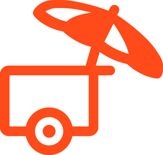 A King of Pops Cart Icon