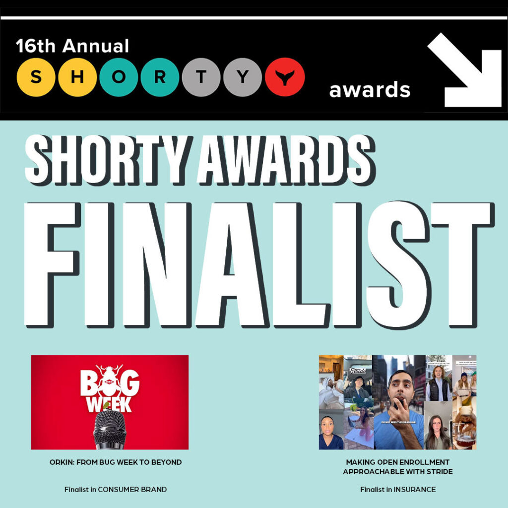 shorty awards finalist orkin stride acadia