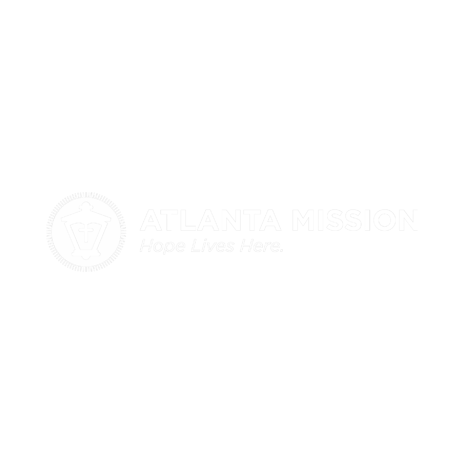 atlanta mission logo white