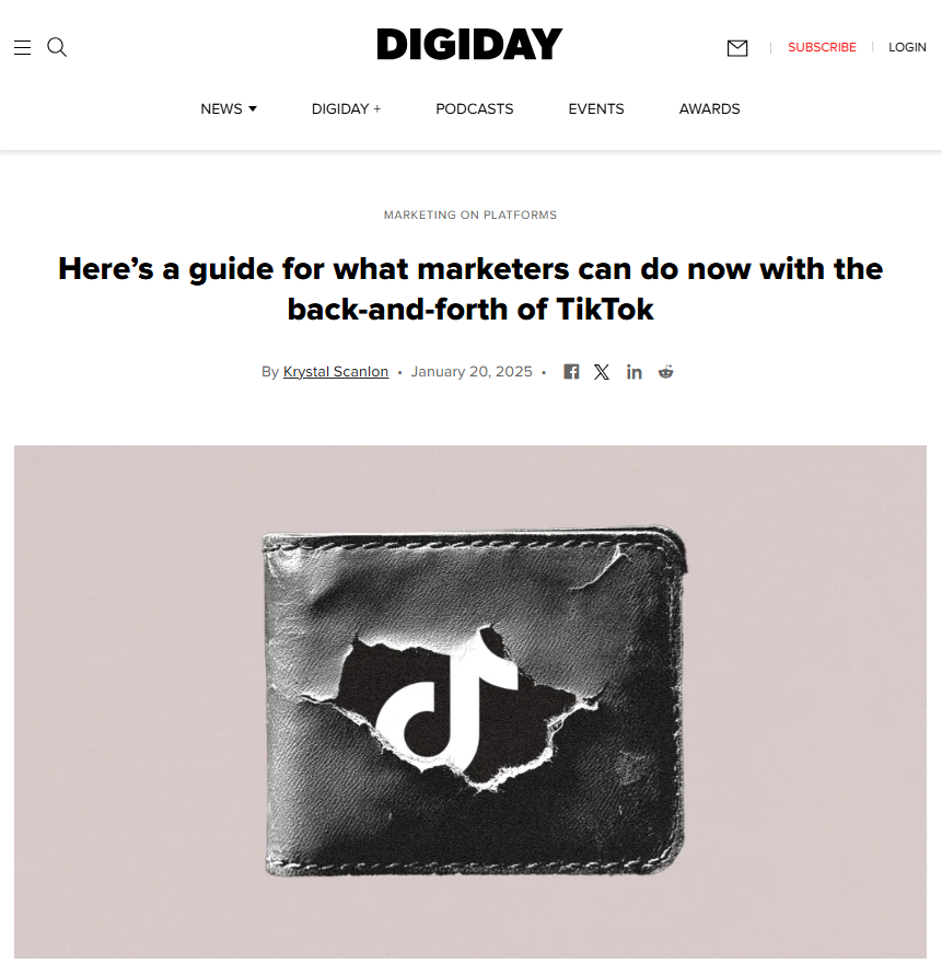 digiday - tiktok