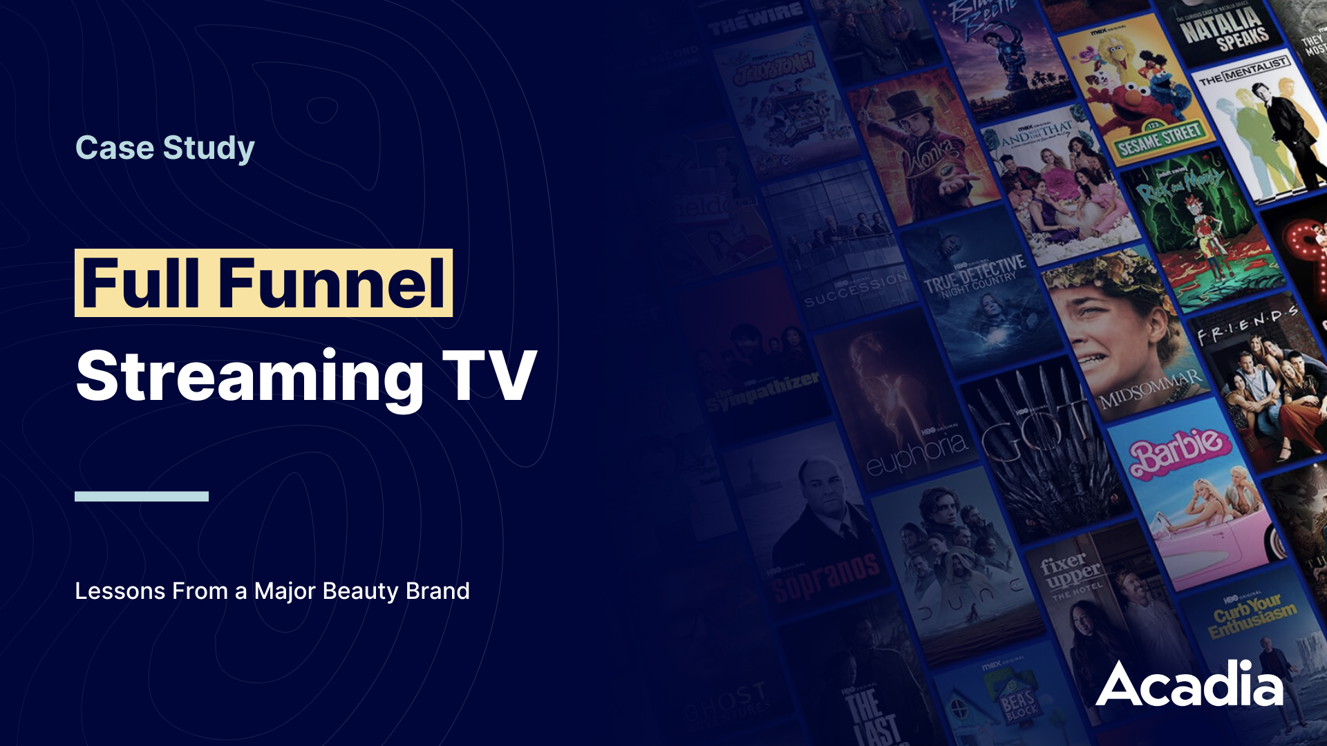 Full Funnel - Streaming TV Case Study